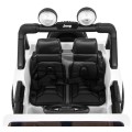Jeep Wrangler Rubicon na akumulator dla dzieci Biały + Pilot + Radio MP3 LED + Koła EVA