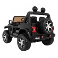 Jeep Wrangler Rubicon terenowy na akumulator dla dzieci Czarny + Pilot  + 4x4