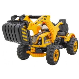 Pojazd Koparka Traktor Żółta