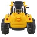 Pojazd Koparka Traktor Żółta