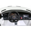 Lamborghini SVJ DRIFT dla 2 dzieci Biały + Funkcja driftu + Pilot + MP3 LED + Wolny Start