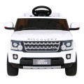 Land Rover Discovery Autko elektryczne dla dzieci Biały SUV + Pilot