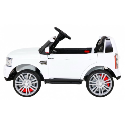 Land Rover Discovery Autko elektryczne dla dzieci Biały SUV + Pilot