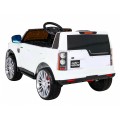 Land Rover Discovery Autko elektryczne dla dzieci Biały SUV + Pilot
