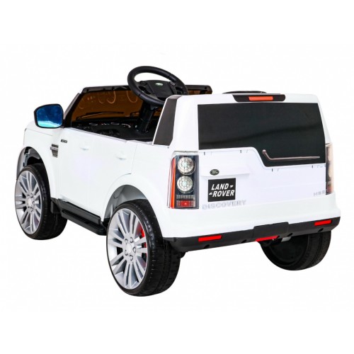 Land Rover Discovery Autko elektryczne dla dzieci Biały SUV + Pilot
