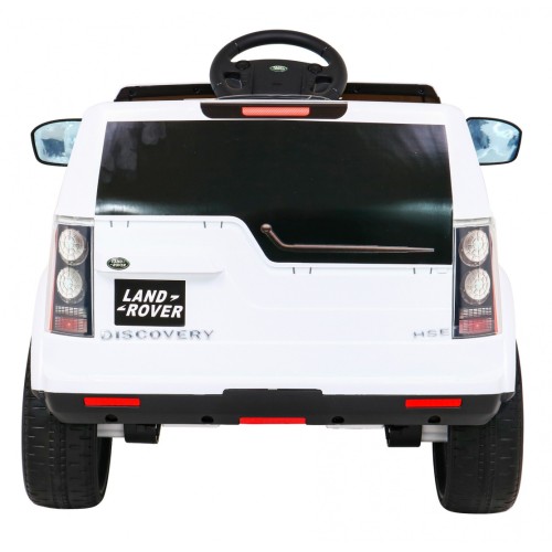 Land Rover Discovery Autko elektryczne dla dzieci Biały SUV + Pilot