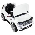 Land Rover Discovery Autko elektryczne dla dzieci Biały SUV + Pilot