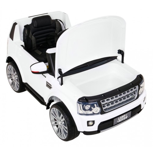 Land Rover Discovery Autko elektryczne dla dzieci Biały SUV + Pilot