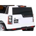 Land Rover Discovery Autko elektryczne dla dzieci Biały SUV + Pilot