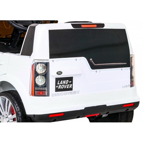 Land Rover Discovery Autko elektryczne dla dzieci Biały SUV + Pilot