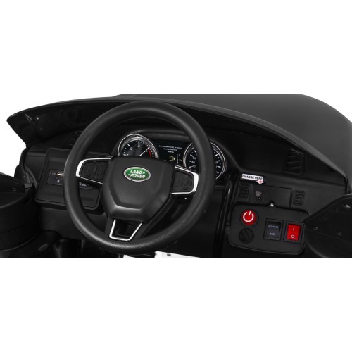 Land Rover Discovery dla dzieci Czarny SUV + Pilot