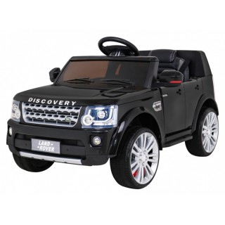 Land Rover Discovery Autko elektryczne dla dzieci Czarny SUV + Pilot