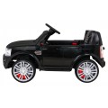 Land Rover Discovery Autko elektryczne dla dzieci Czarny SUV + Pilot