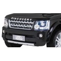 Land Rover Discovery Autko elektryczne dla dzieci Czarny SUV + Pilot