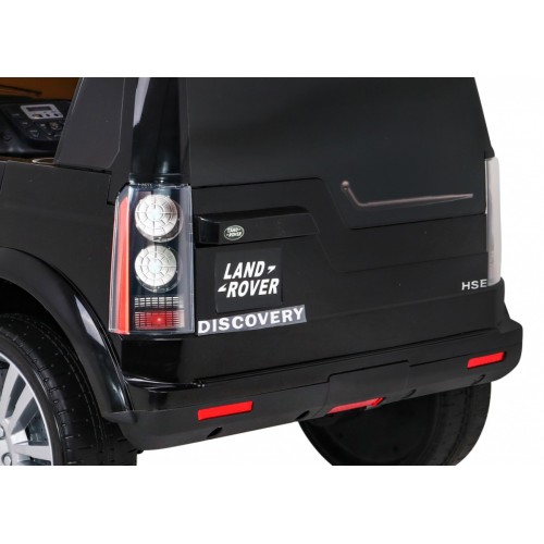 Land Rover Discovery Autko elektryczne dla dzieci Czarny SUV + Pilot
