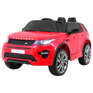 Land Rover Discovery dla dzieci Czerwony SUV + Pilot