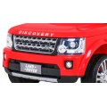 Land Rover Discovery Autko elektryczne dla dzieci, Czerwony SUV + Pilot