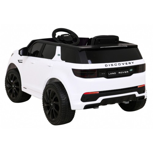 Land Rover Discovery Sport dla dzieci Biały + Pilot + Wolny Start + Funkcja Kołyski + MP3 LED