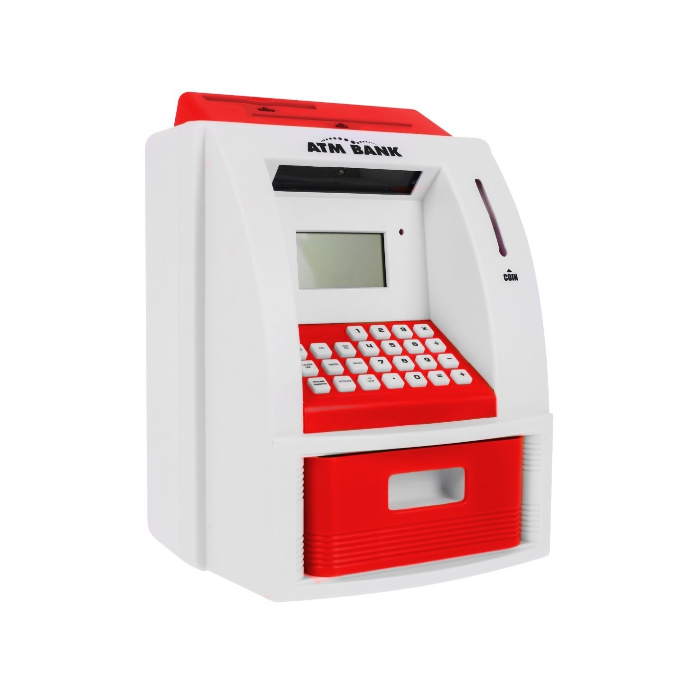 ATM Bankomat Czerwony PL
