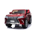 Lexus LX570 Lakierowane Autko dla 2 dzieci Czerwony SUV + Pilot
