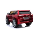 Lexus LX570 Lakierowane Autko dla 2 dzieci Czerwony SUV + Pilot