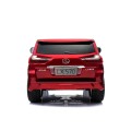 Lexus LX570 Lakierowane Autko dla 2 dzieci Czerwony + Pilot + Koła EVA + Radio MP3 LED
