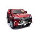 Lexus LX570 Lakierowane Autko dla 2 dzieci Czerwony SUV + Pilot