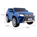 Lexus LX570 Lakierowane Autko dla 2 dzieci Niebieski  SUV + Pilot