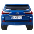 Lexus LX570 Lakierowane Autko dla 2 dzieci Niebieski  SUV + Pilot