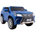 Lexus LX570 Lakierowane Autko dla 2 dzieci Niebieski  SUV + Pilot