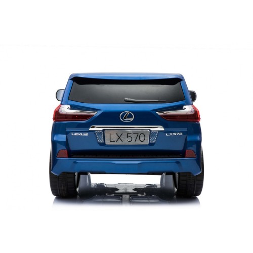 Lexus LX570 Lakierowane Autko dla 2 dzieci Niebieski  SUV + Pilot