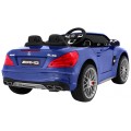 Mercedes AMG SL65 dla dzieci Lakier Niebieski + Pilot + Bagażnik + Regulacja siedzenia + MP3 LED + Wolny Start