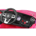 Mercedes AMG SL65 dla dzieci Różowy + Pilot + Bagażnik + Regulacja siedzenia + MP3 LED + Wolny Start