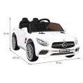 Mercedes Benz AMG SL65 S elektryczny dla dzieci Biały + Pilot