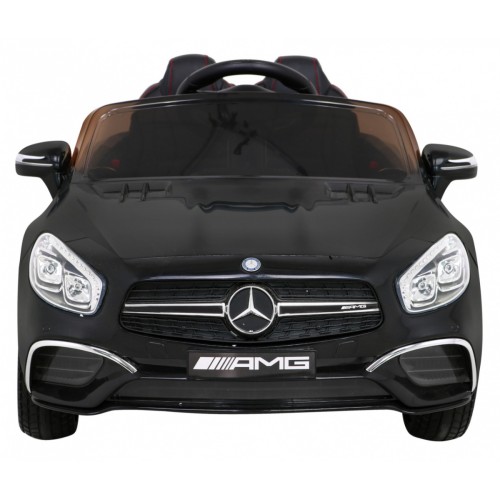 Mercedes Benz AMG SL65 S elektryczny dla dzieci Czarny + Pilot + Audio LED + Ekoskóra + EVA + Wolny Start