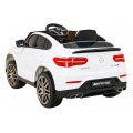Mercedes Benz GLC63S dla dzieci, Biały SUV + Pilot + Napęd 4x4