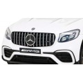 Mercedes Benz GLC63S dla dzieci, Biały SUV + Pilot + Napęd 4x4