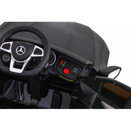 Mercedes Benz GLC63S dla dzieci Czarny + Pilot + Napęd 4x4 + MP3 LED + EVA + Wolny Start