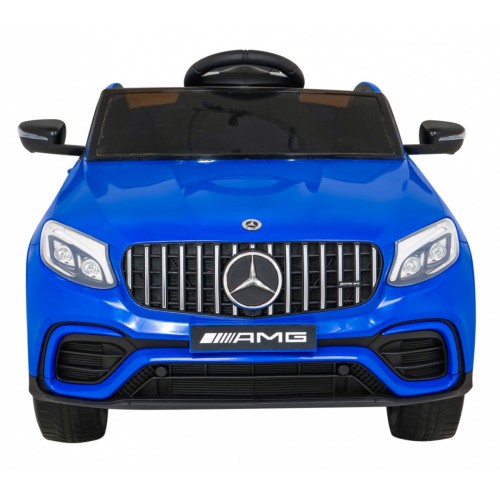 Mercedes Benz GLC63S dla dzieci Niebieski SUV z pilotem