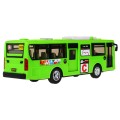 Interaktywny Autobus szkolny dla dzieci 3+ zielony + Otwierane drzwi + Dźwięki Światła