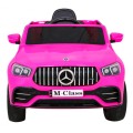 Pojazd Mercedes BENZ M-Class Różowy SUV