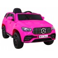 Pojazd Mercedes BENZ M-Class Różowy SUV