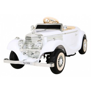 Mercedes Benz Retro 540A dla dzieci Biały