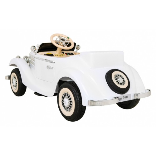 Mercedes Benz Retro 540A dla dzieci Biały