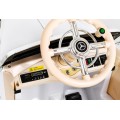 Mercedes Benz Retro 540A dla dzieci Biały + Tryb "Rodzica" + Pilot + Panel audio + LED