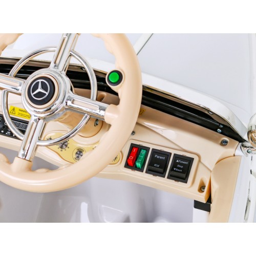 Mercedes Benz Retro 540A dla dzieci Biały