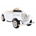 Mercedes Benz Retro 540A dla dzieci Biały + Tryb "Rodzica" + Pilot + Panel audio + LED