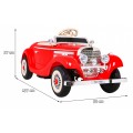 Mercedes Benz Retro 540A dla dzieci Czerwony