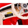 Mercedes Benz Retro 540A dla dzieci Czerwony + Tryb "Rodzica" + Pilot + Panel audio + LED