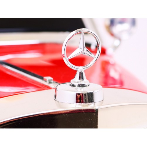 Mercedes Benz Retro 540A dla dzieci Czerwony + Tryb "Rodzica" + Pilot + Panel audio + LED